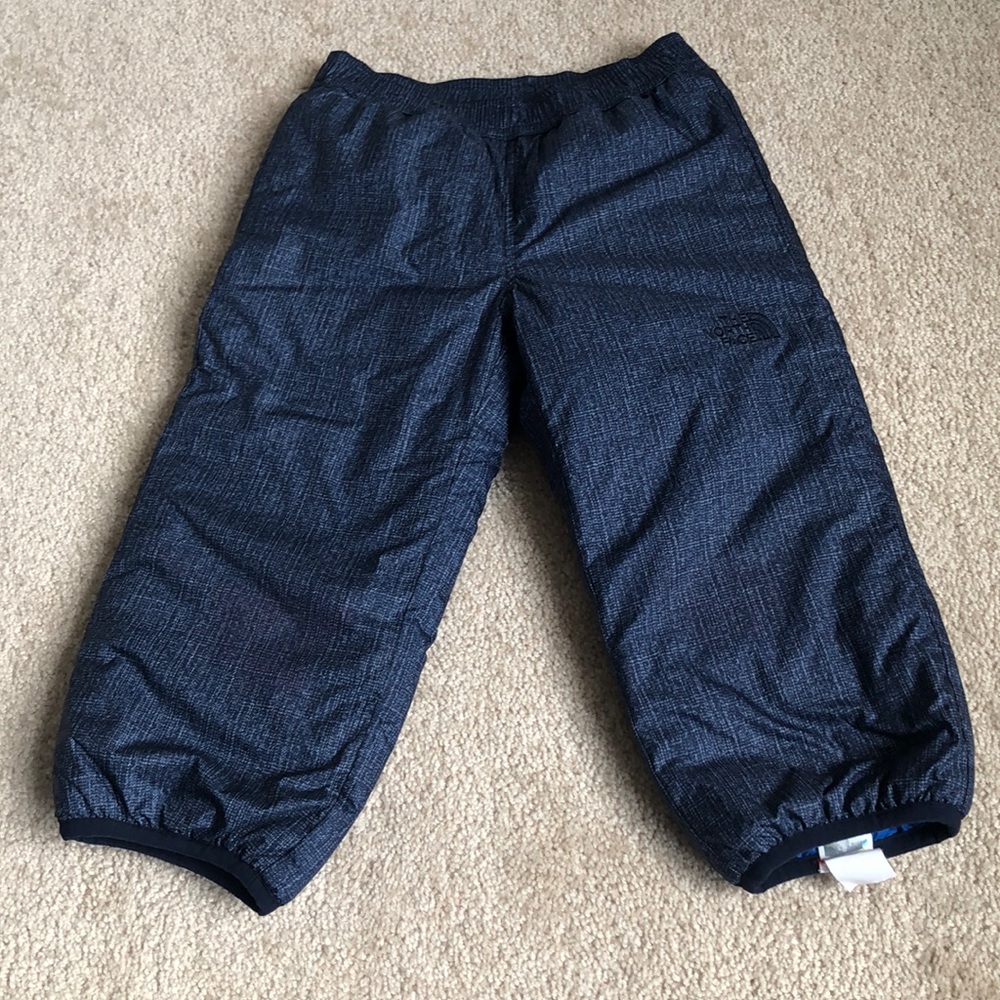 North Face insulated snow pants size 2t